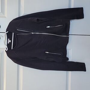 Gap motor style zip front